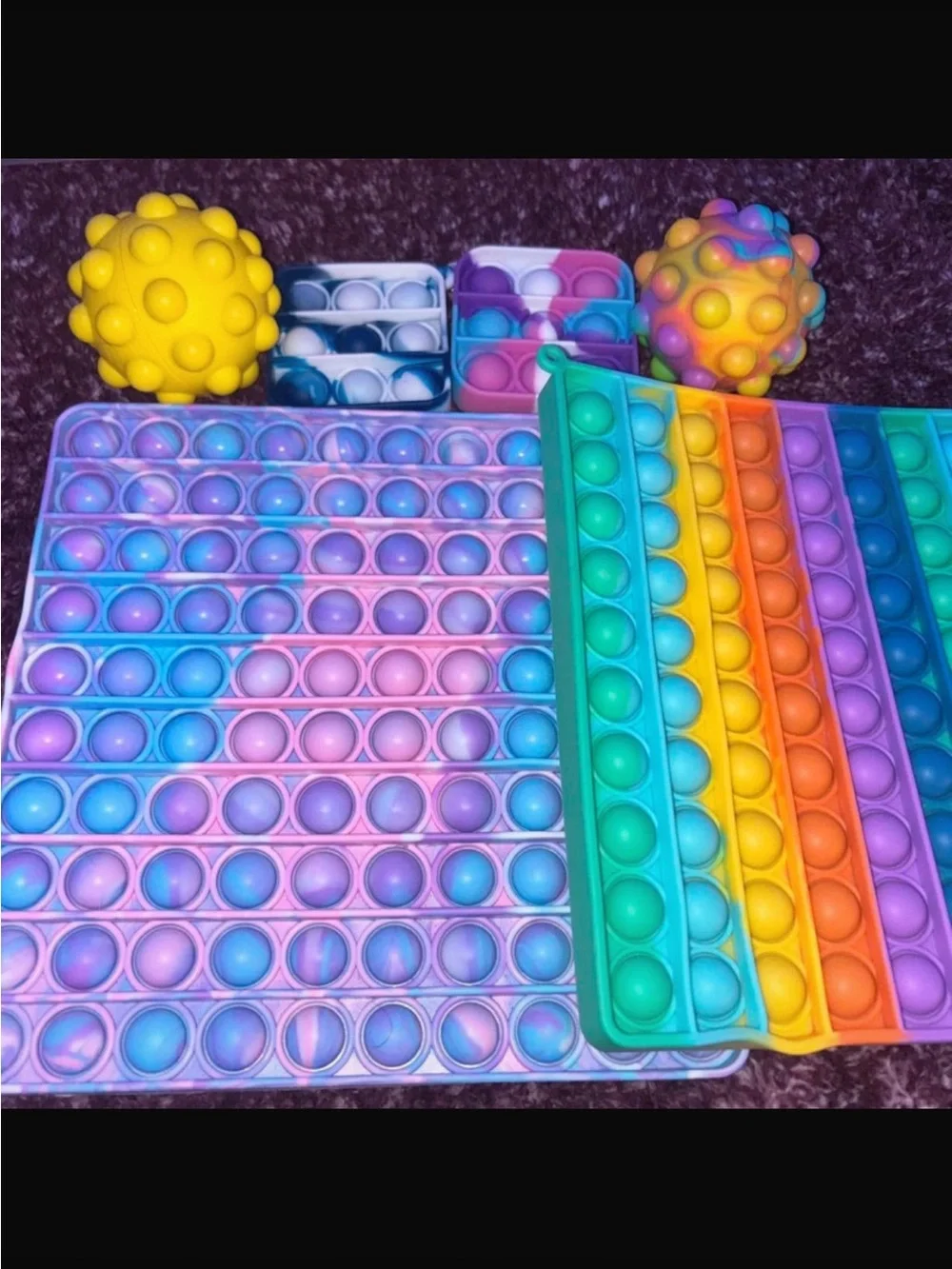 Mystery Kids Fidget Toy Box - Multi-Color Sensory Set